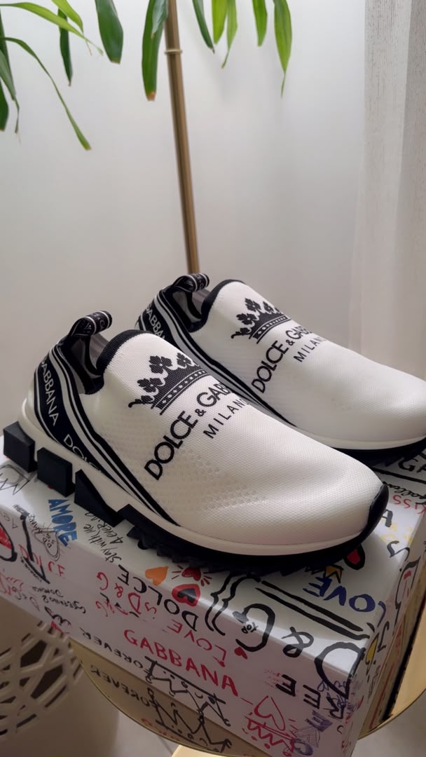 Dolce & Gabbana White Sneakers