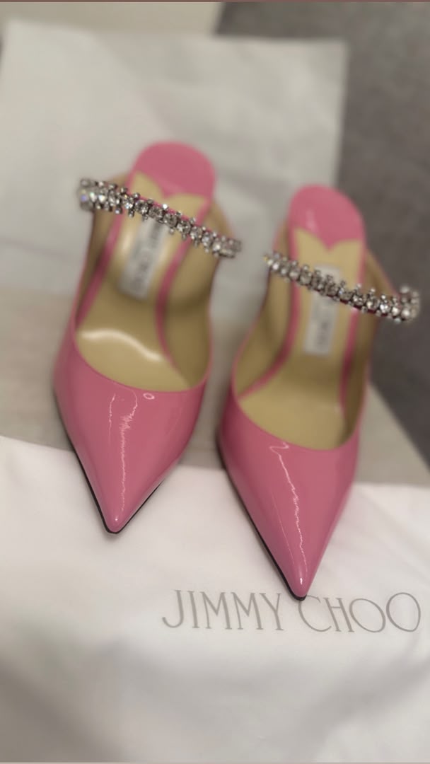 Jimmy Choo Pink Bing Heel